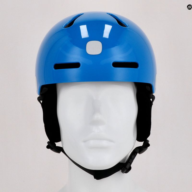 Gyermek síbukósisakok POC POCito Fornix MIPS fluorescent blue 15