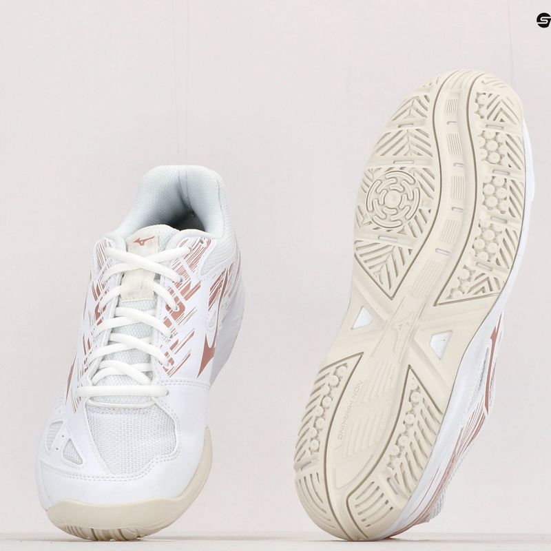 Mizuno Stealth Star C gyermek kézilabda cipő fehér X1GC2107K36 15
