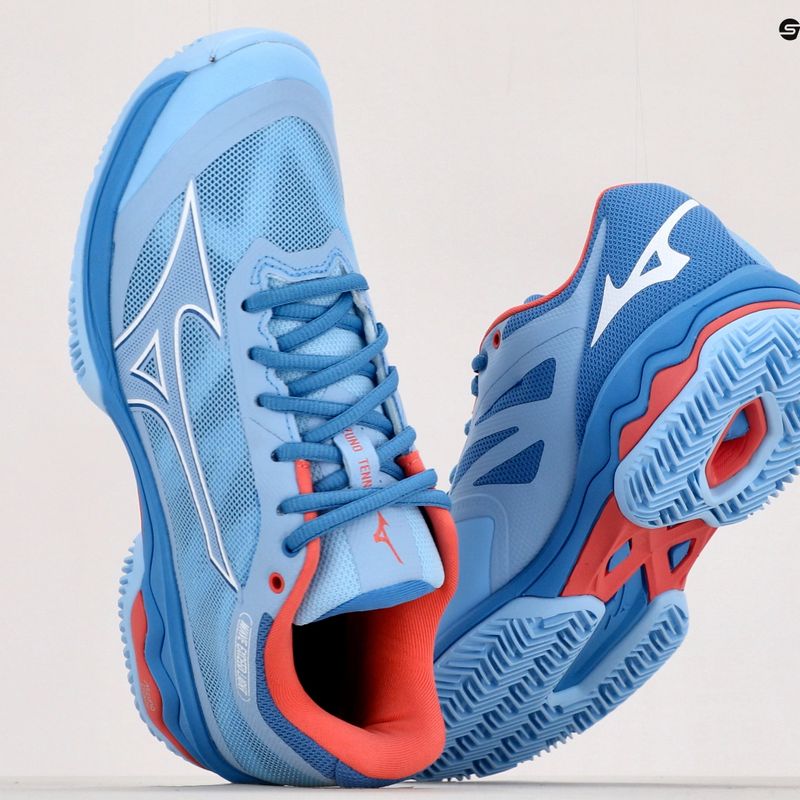 Női tenisz cipő Mizuno Wave Exceed Light CC kék 61GC222121 19