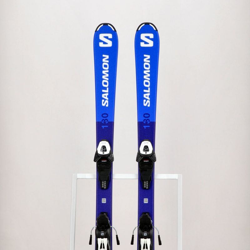 Gyermek lesiklópálya síléc Salomon S Race MT Jr. + L6 kék L47041900 15