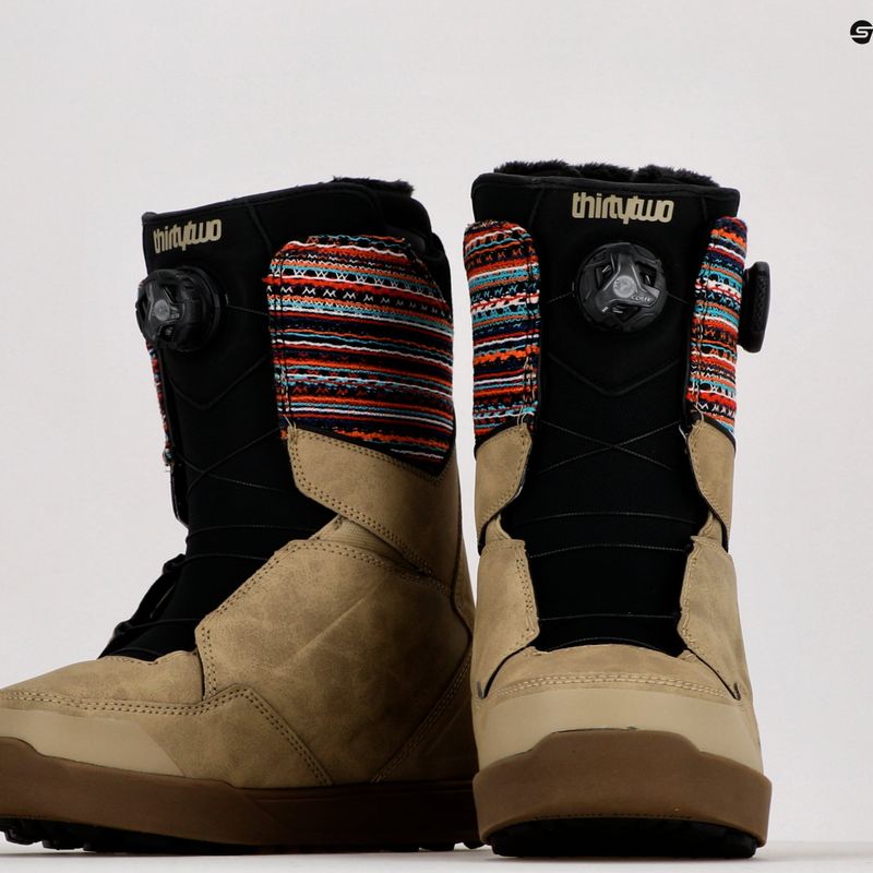 Női snowboard csizma THIRTYTWO Lashed Double Boa W'S bézs 8205000207 11