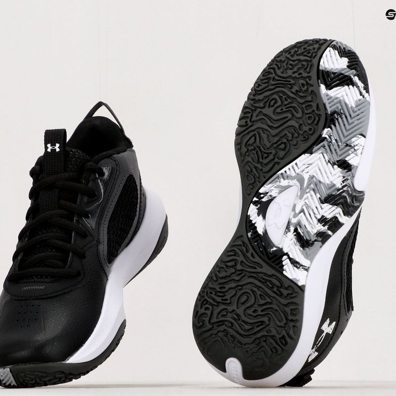 Under Armour GS Lockdown 6 fekete gyerek kosárlabda cipő 3025617-001 13