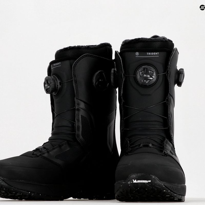 Férfi snowboard csizma RIDE Trident fekete 12G2000 17