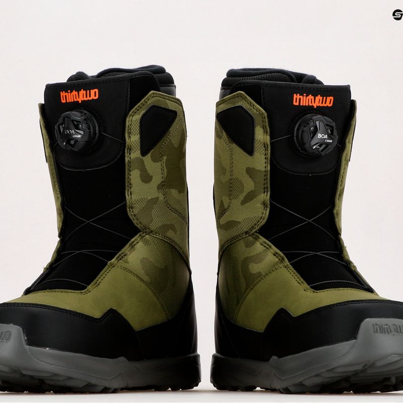 Férfi THIRTYTWO Shifty Boa '22 snowboard bakancs zöld 8105000488 15