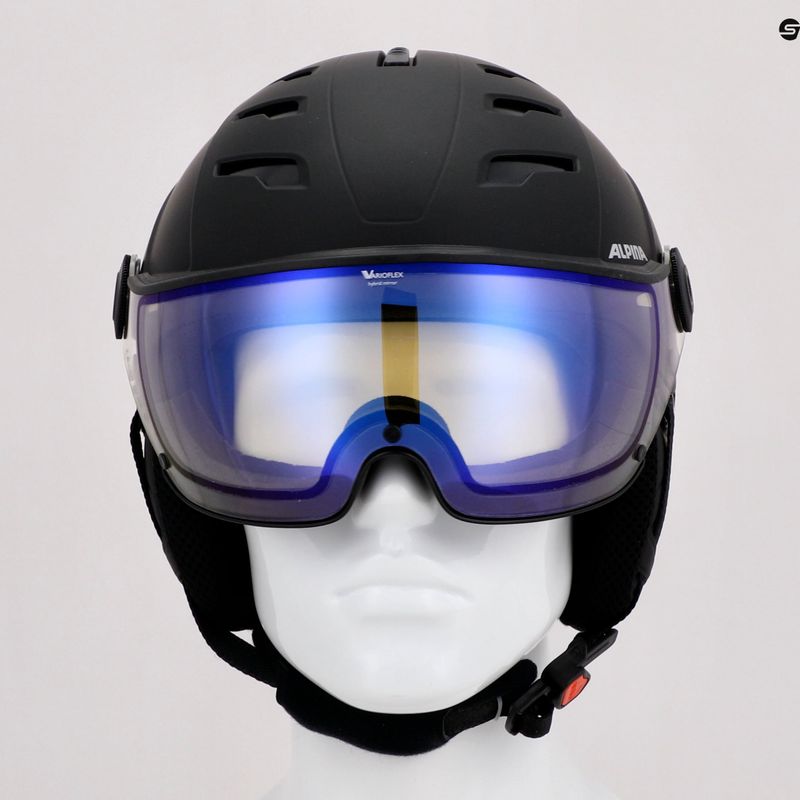 Sí sisak Alpina Jump 2.0 VM black matte 5