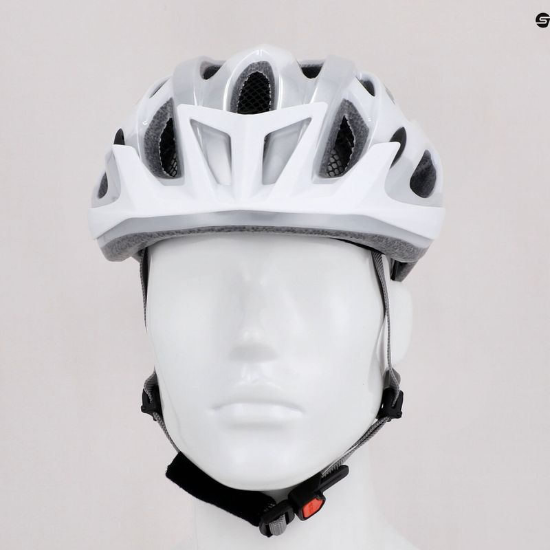 Kerékpáros sisak Alpina MTB 17 white/silver 9