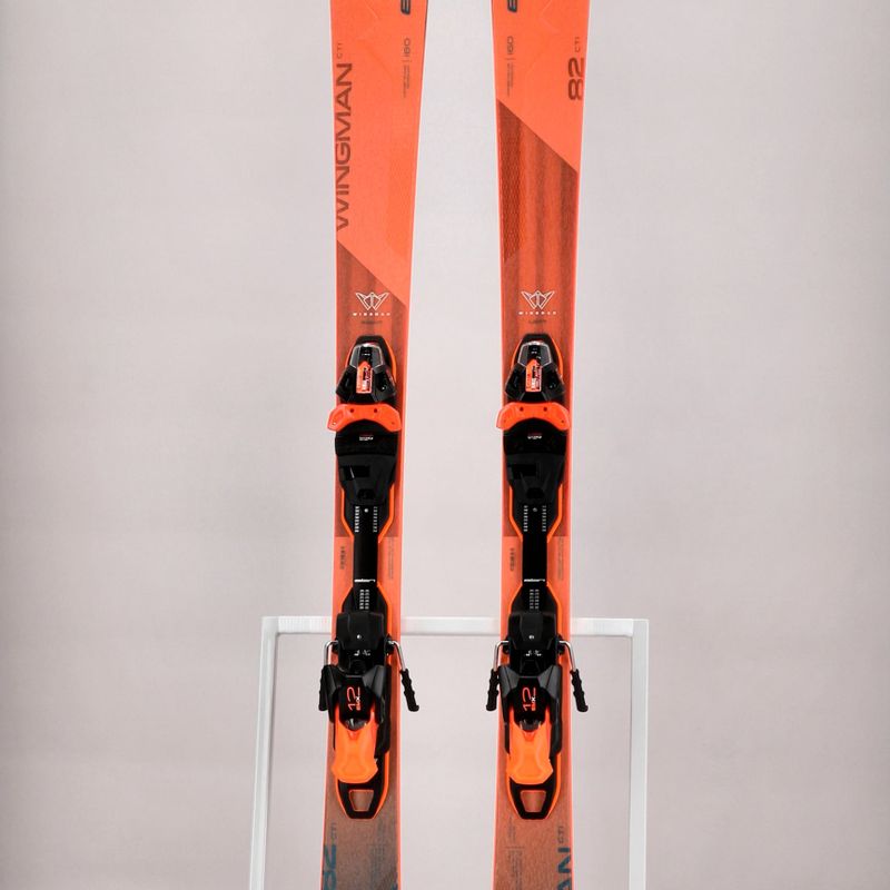 Downhill síléc Elan Wingman 82 CTI Fusion narancssárga + EMX 12 ABBHBT21 12