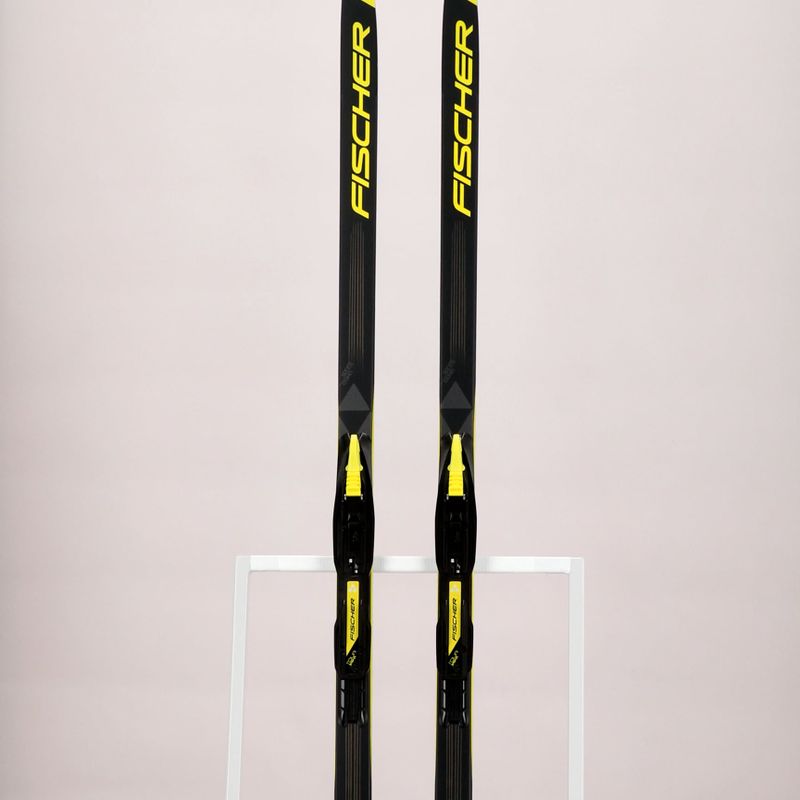 Fischer Sprint Crown + Tour Step-In gyermek sífutó síléc fekete és sárga NP63019V 14
