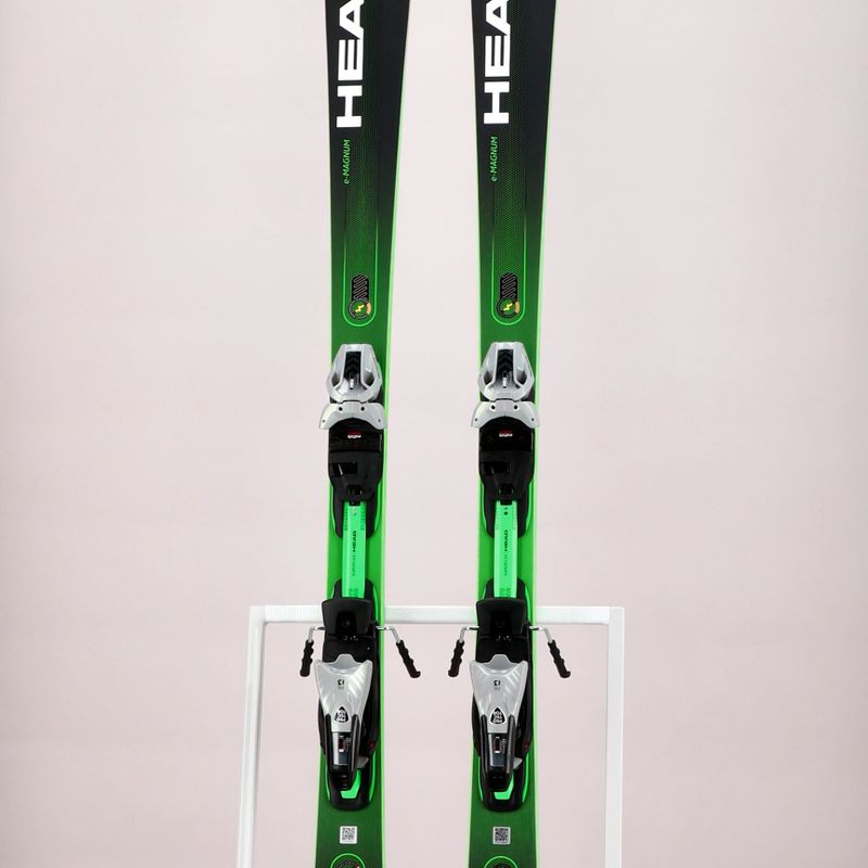 HEAD Supershape e-Magnum SW SF-PR+Protector PR 13 zöld 313301/100880 downhill sílécek 13