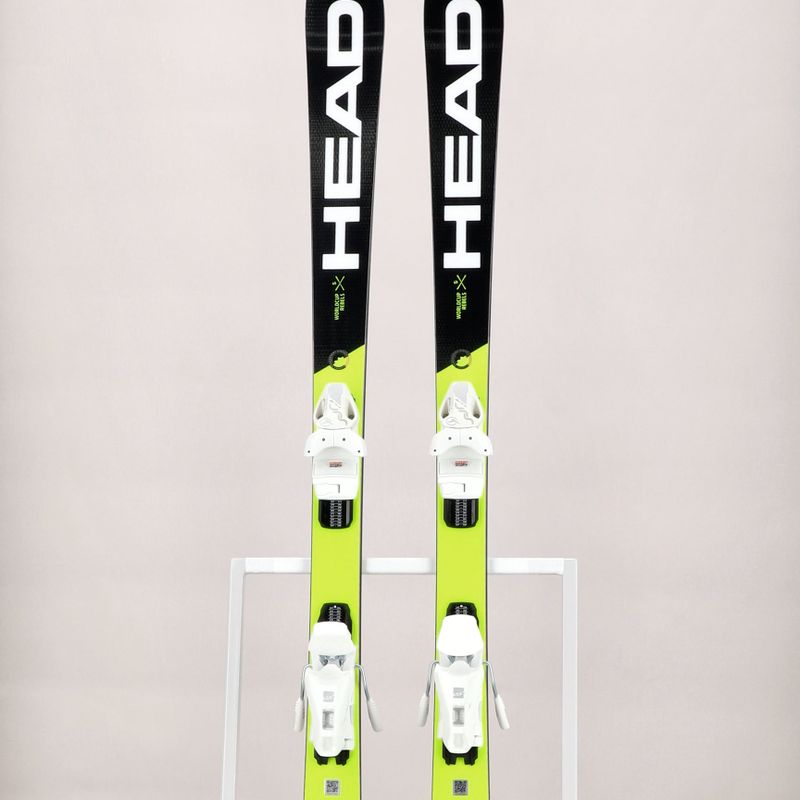 Gyermek lesiklás HEAD WC e.Race Team SW Jrs+Jrs 7.5 sárga 314142/100862 13