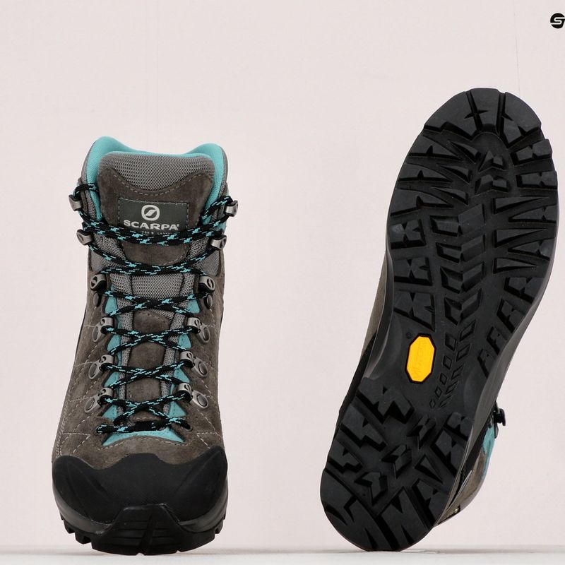 Női túrabakancs SCARPA Kailash Trek GTX szürke 61056 19