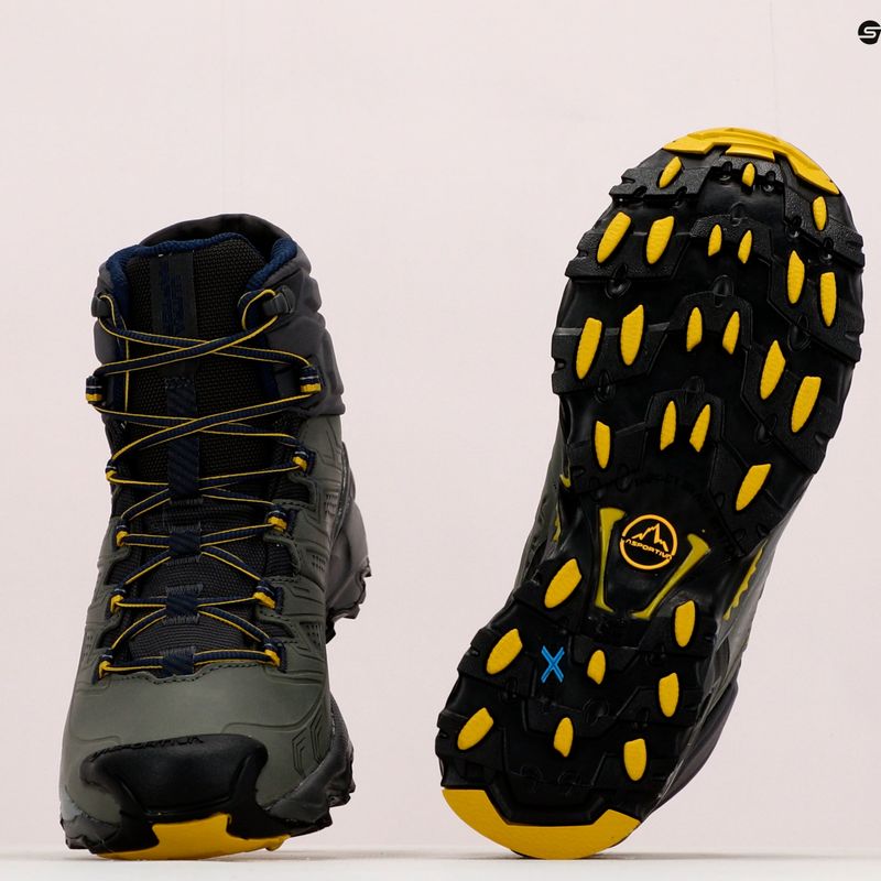 Férfi túrabakancsok La Sportiva Ultra Raptor II Mid Leather GTX szürke 34J909629 11