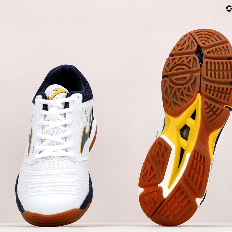 Joma V.Impulse 2202 fehér-sötétkék férfi röplabda cipő VIMPUW2202 14