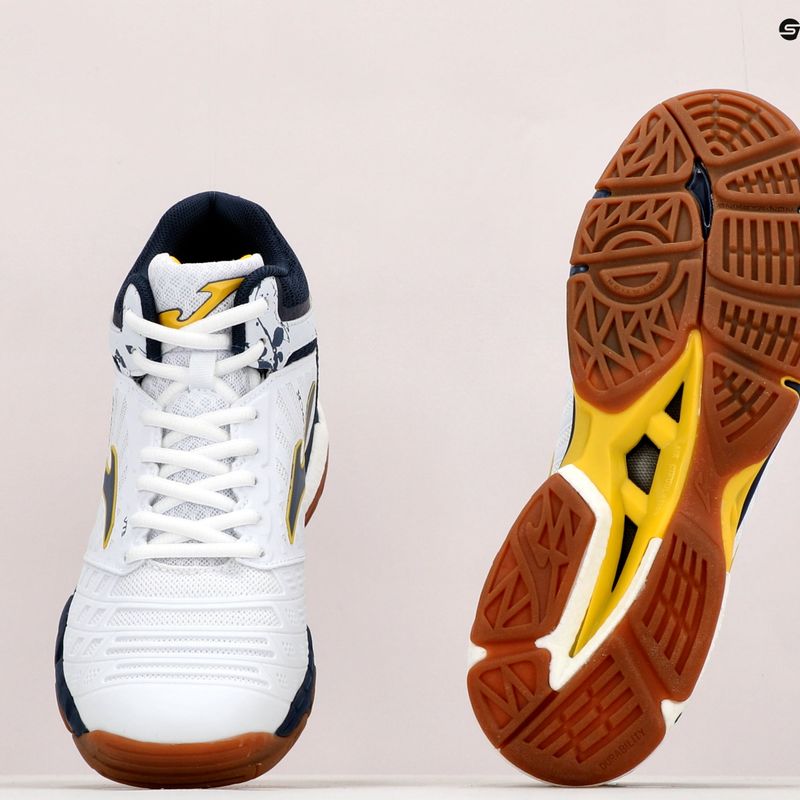 Joma V.Block 2202 fehér-sötétkék férfi röplabda cipő VBLOKW2202 13