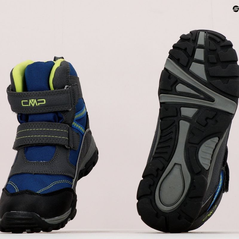 CMP Pyry Snowboots kék-szürke gyermek túracipő 38Q4514J 12
