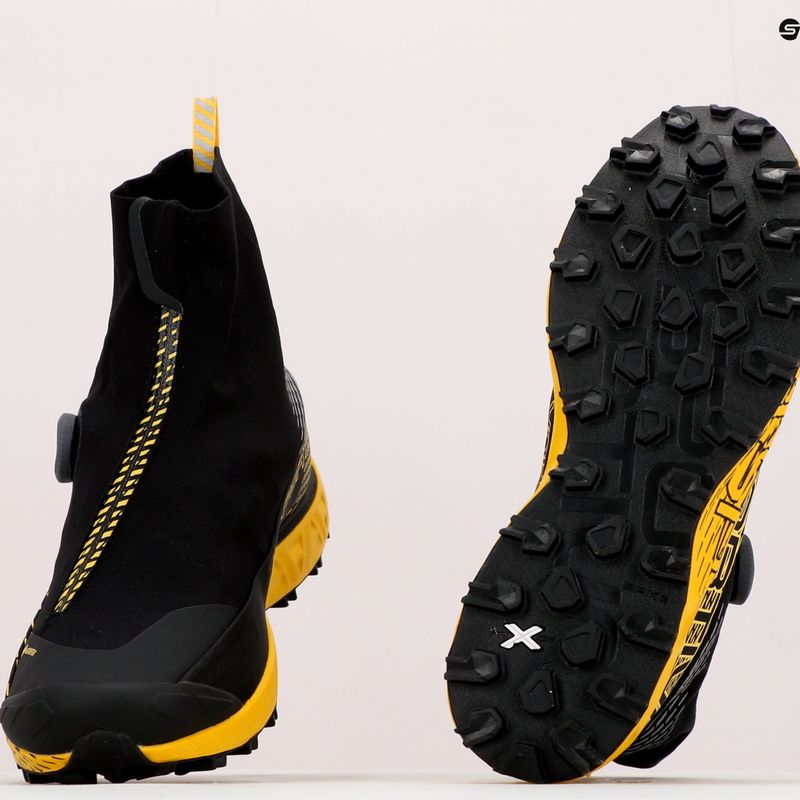 La Sportiva férfi téli futócipő Cyclone Cross GTX fekete/sárga 56C999100 18