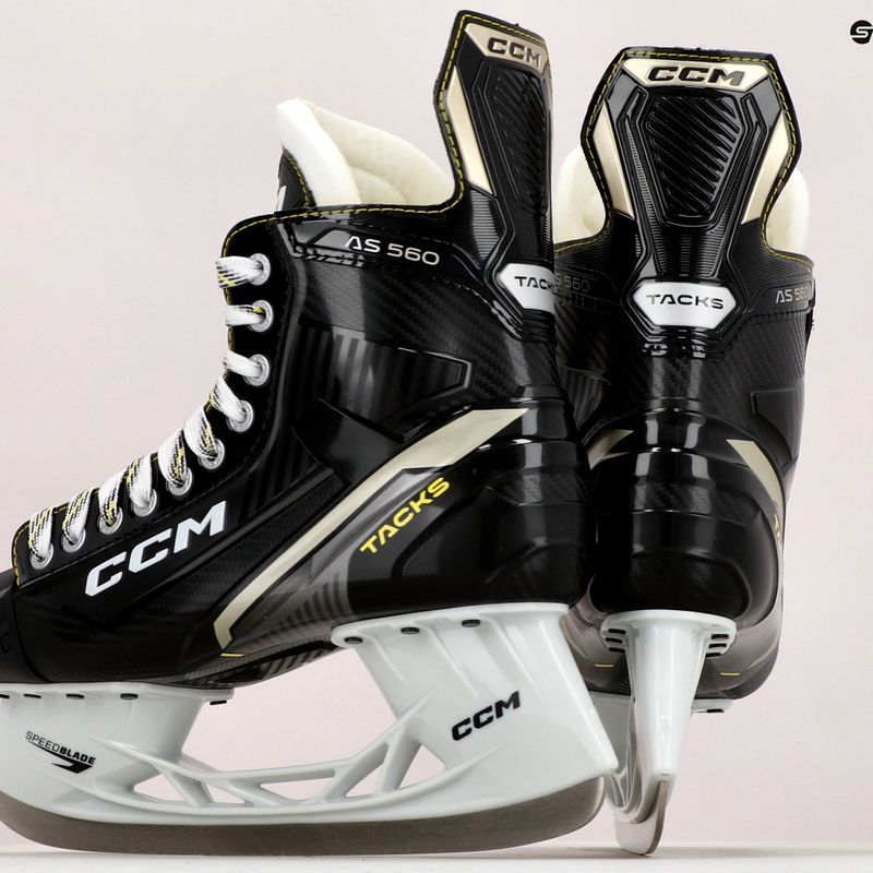 CCM Tacks AS-560 fekete hokikorcsolya 4021487 13