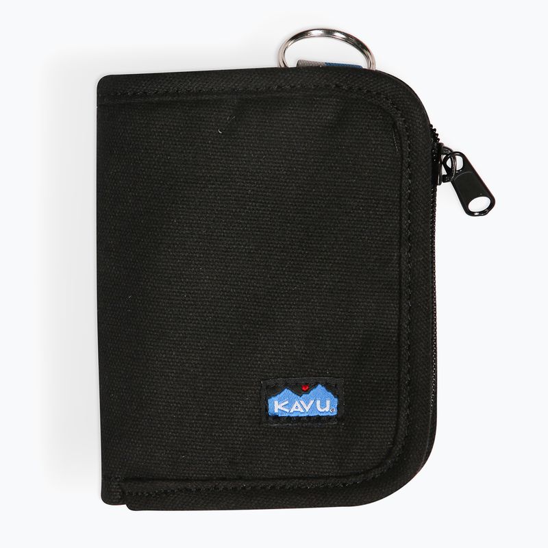 KAVU Zippy fekete pénztárca