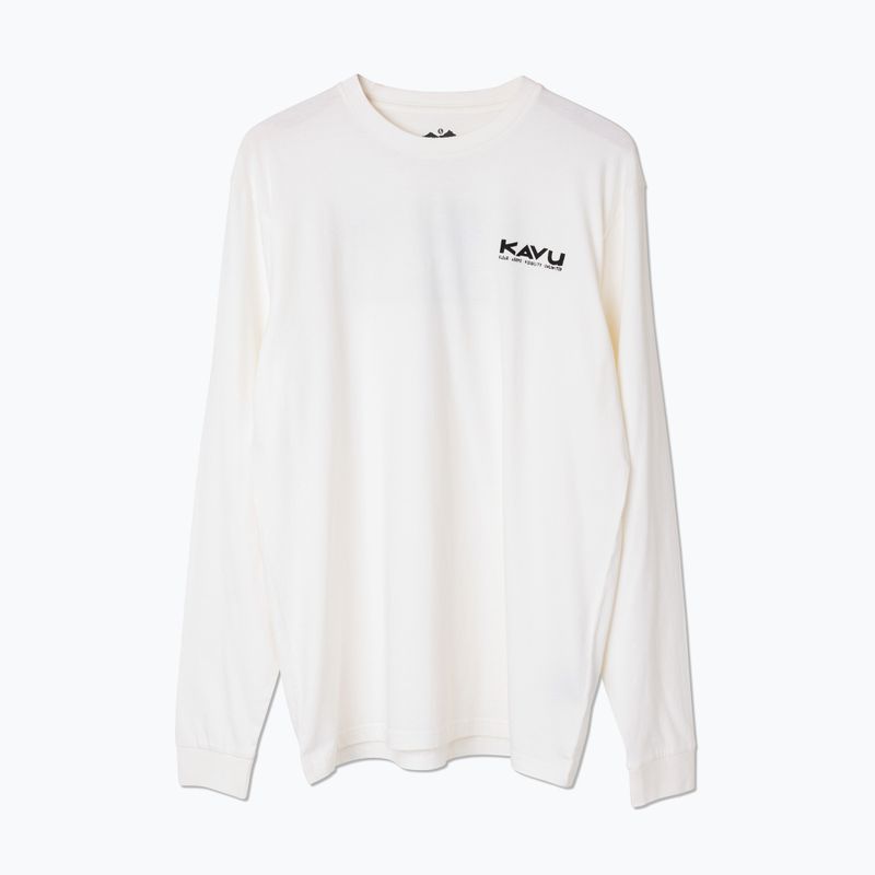 Férfi hosszú ujjú felső KAVU Etch Art. off white