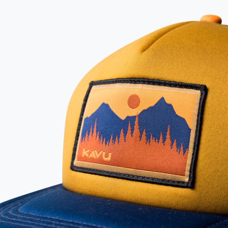 Baseballsapka KAVU Foam Dome sunset skies 3