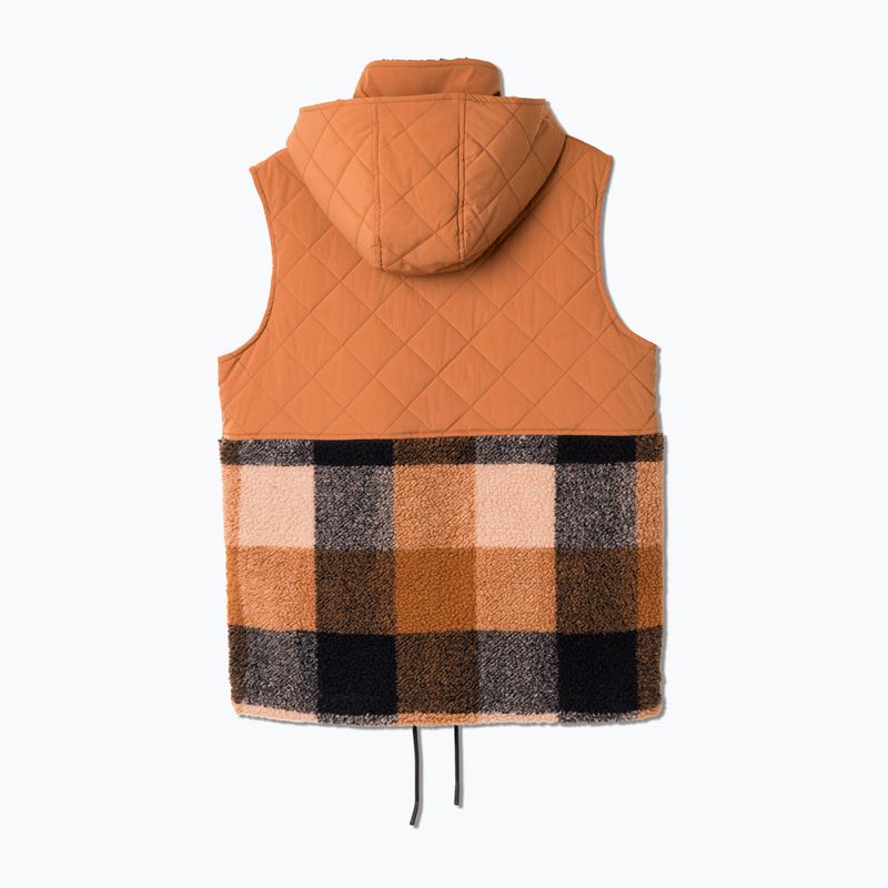 Női mellény KAVU Luna Peak mocha delight 2