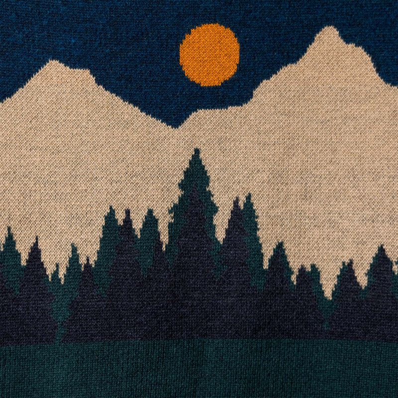 Férfi pulóver KAVU Highline mountain stripe 3