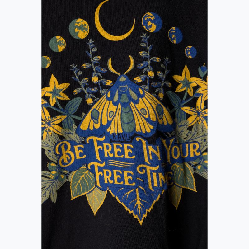 Férfi hosszú ujjú felső KAVU Free Time black 3