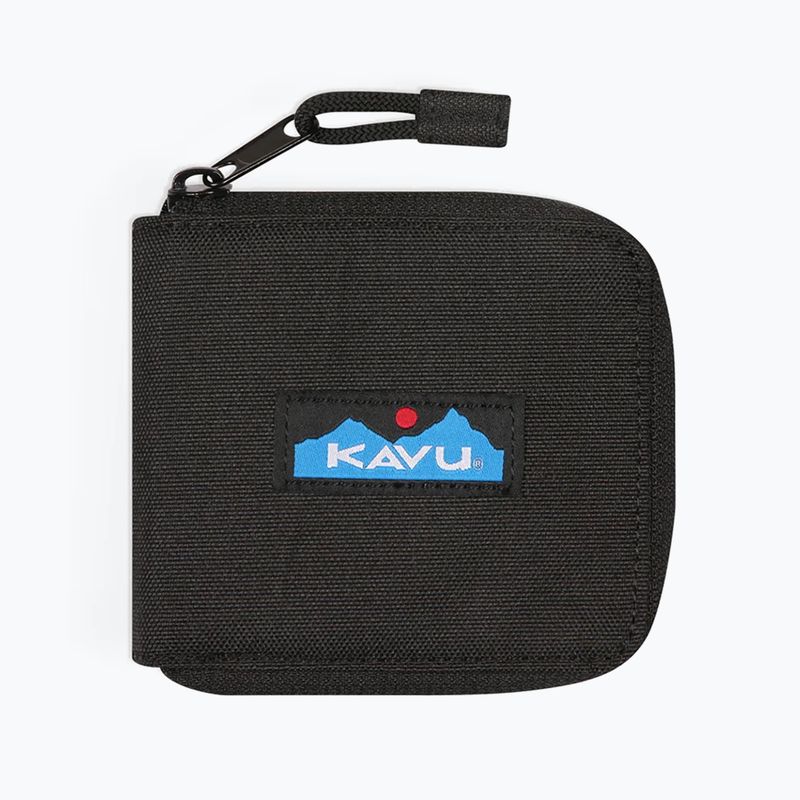 KAVU Zip Around pénztárca holló