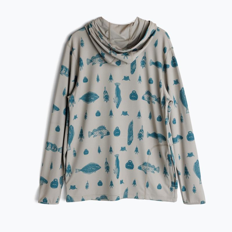 Férfi KAVU Sol Hoodie hal a sorban 2
