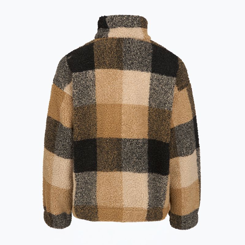 Női polár pulóver KAVU Loven hilltop plaid 2