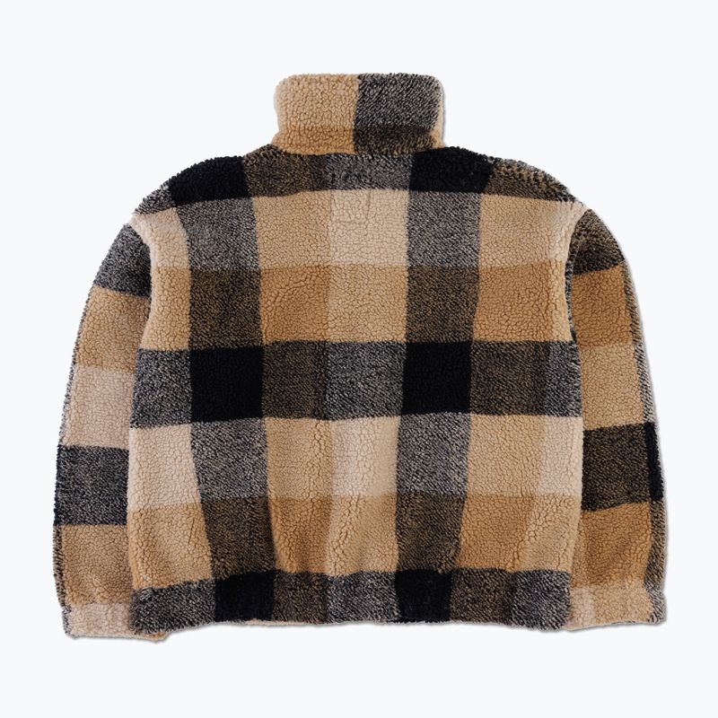Női polár pulóver KAVU Loven hilltop plaid 6