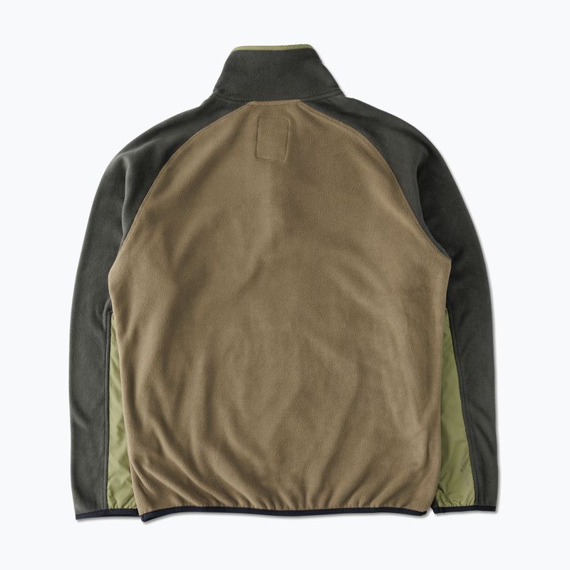 Férfi polár pulóver KAVU Teannaway evergreen 2