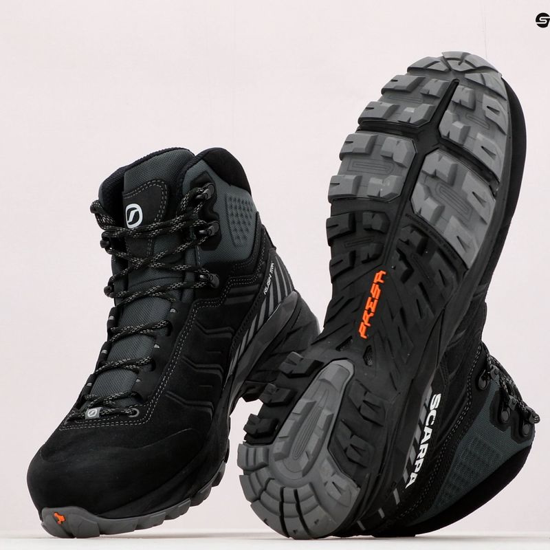 Férfi túrabakancs SCARPA Rush TRK GTX fekete 63140 16