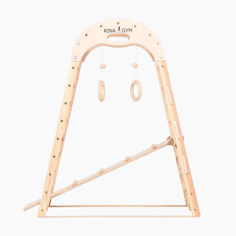 RINAGYM Kids 2 természetes mászó torna háromszög 6