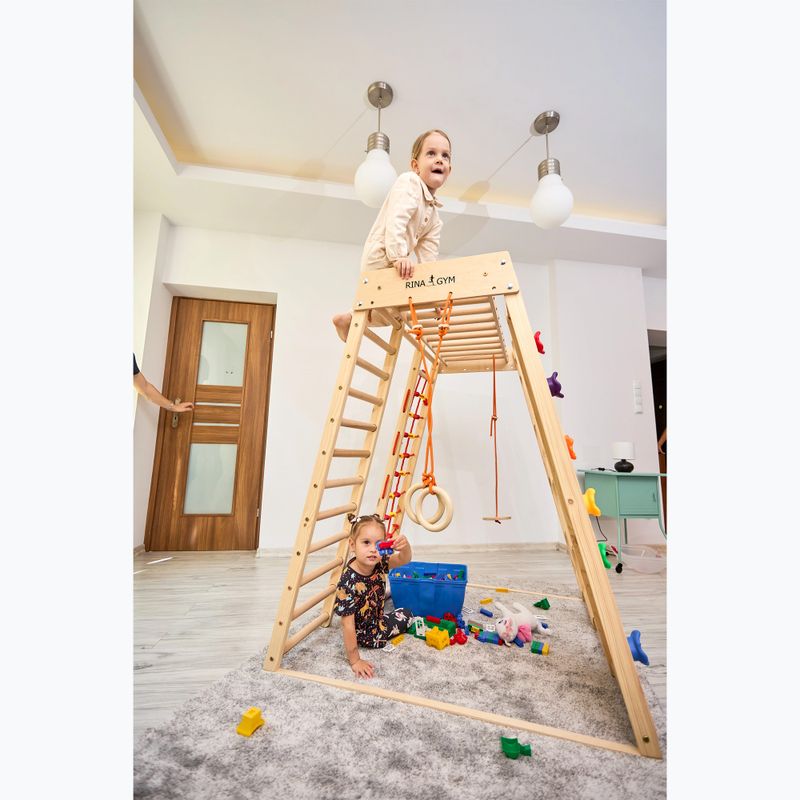 RINAGYM Kids 3 fából készült tornakeret 17