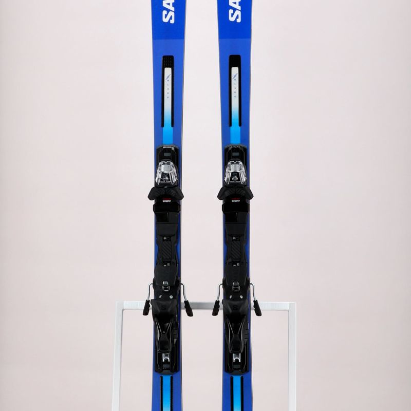 Salomon S Race GS 10 + M12 GW kék és fehér síléc L47038300 15