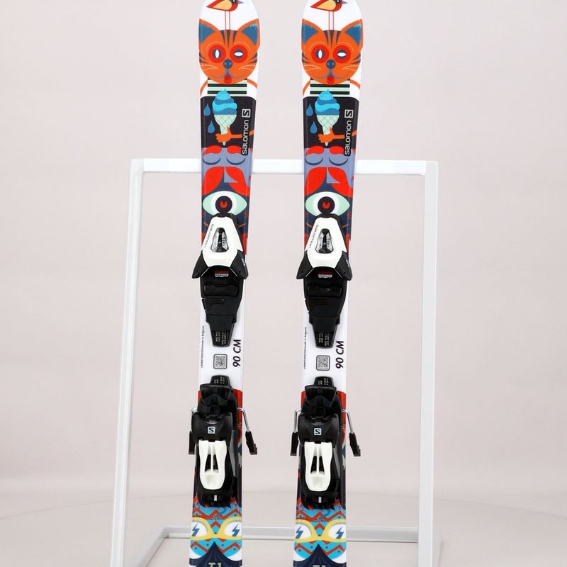 Gyermek lesiklás síléc Salomon T1 XS + C5 szín L40891100 15