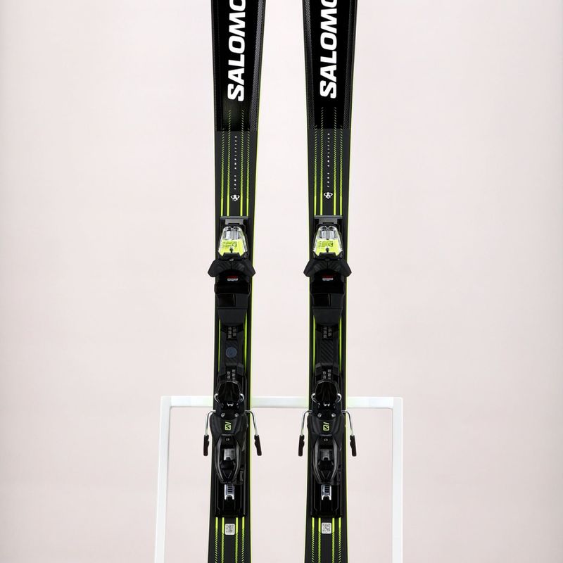 Salomon S Max 10 + M11 GW lesiklás síléc fekete/sárga L47055700 11