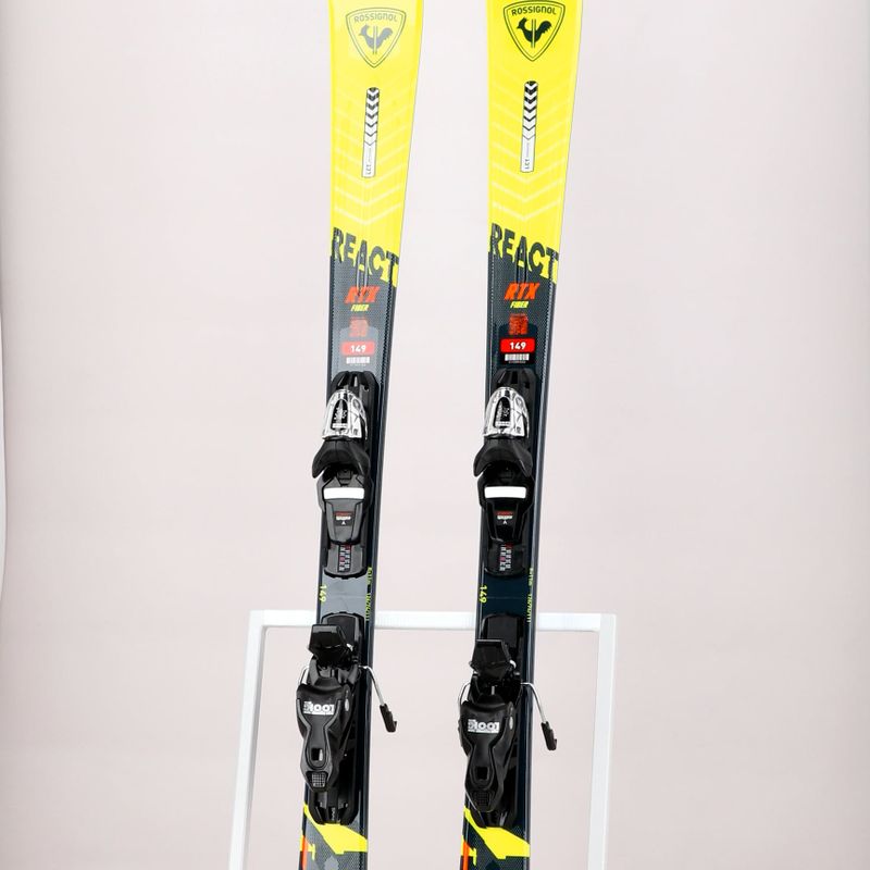Downhill sílécek Rossignol React RTX + Xpress 10 GW yellow/black 13