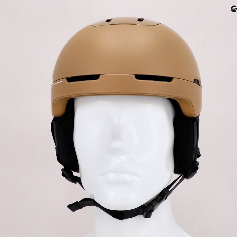 Sí sisak POC Obex MIPS aragonite brown matte 9