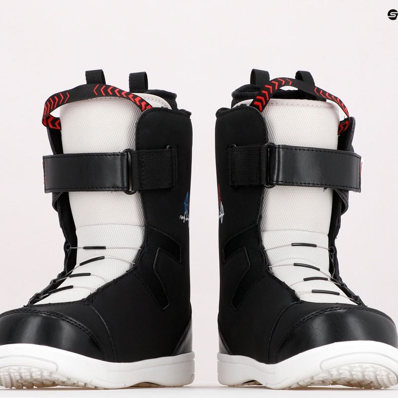Gyermek snowboard csizma DEELUXE Rough Diamond fekete 572029-3000/9110 13