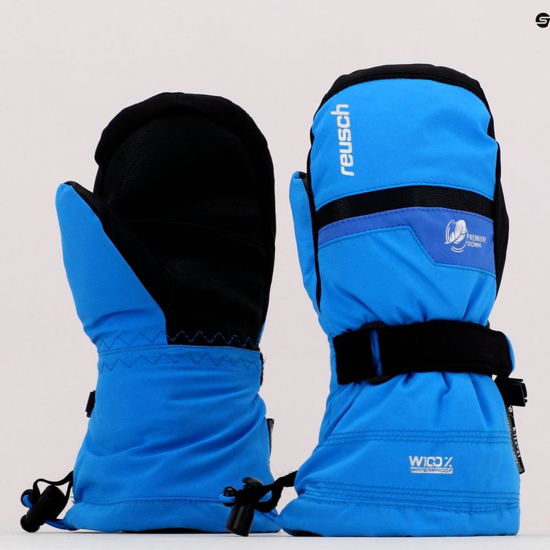 Gyermek snowboard kesztyű Reusch Kadir Down R-TEX XT Mitten kék 47/85/562/454 9