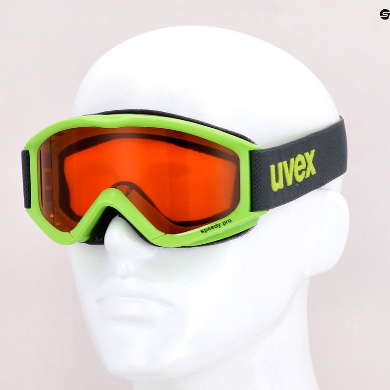Síszemüveg UVEX Speedy Pro zöld 55/3/819/70 7