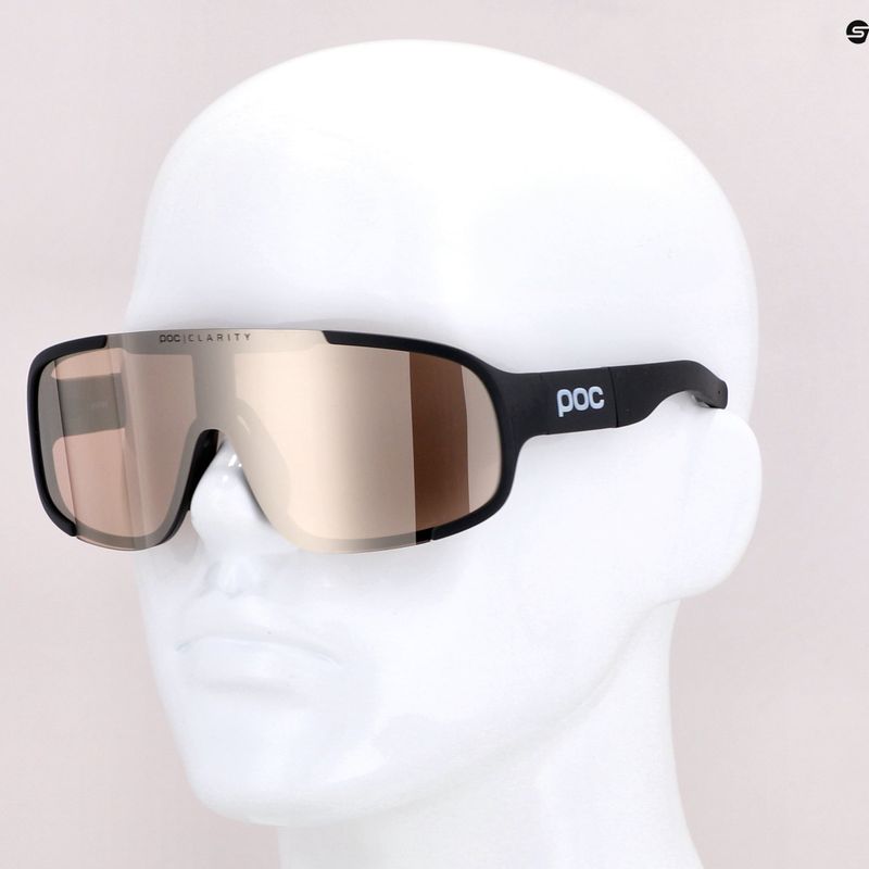 Kerékpáros szemüveg POC Aspire uranium black/brown/silver mirror 7