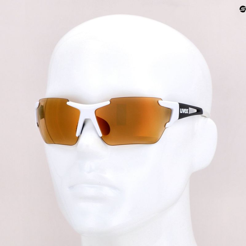 Kerékpáros szemüveg UVEX Sportstyle 803 race CV V fehér S5320418206 7