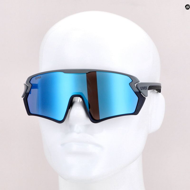 Kerékpáros szemüveg UVEX Sportstyle 231 szürke kék S5320655416 7
