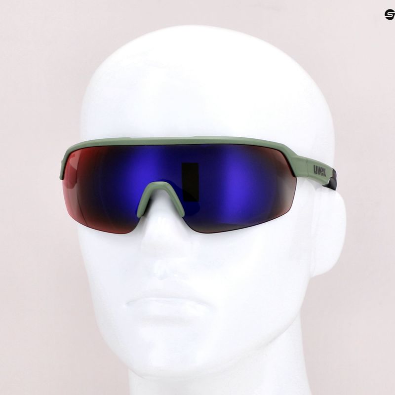 Kerékpáros szemüveg UVEX Sportstyle 227 zöld S5320667716 12