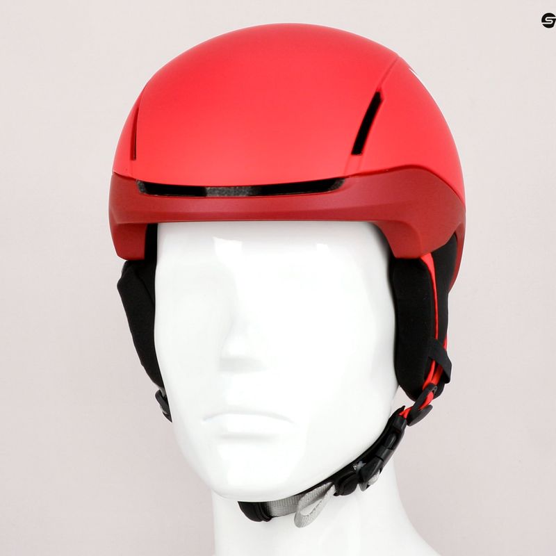 Gyermek síbukósisakok Dainese Scarabeo Elemento metallic red/white logo 9