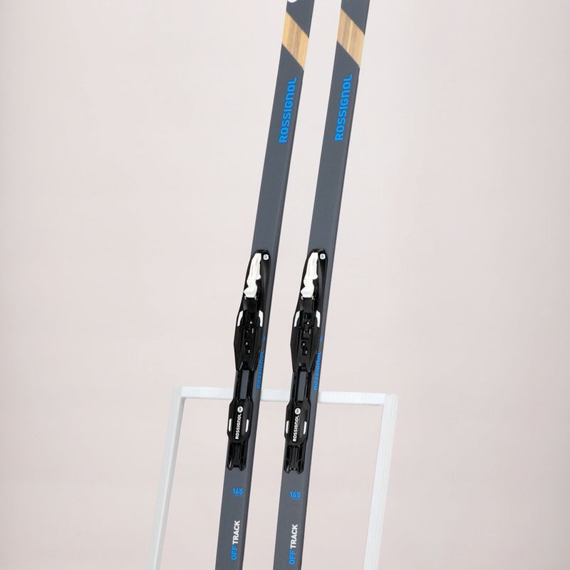 Férfi sífutó sílécek Rossignol Evo OT 60 POS + Control SI grey/blue 12