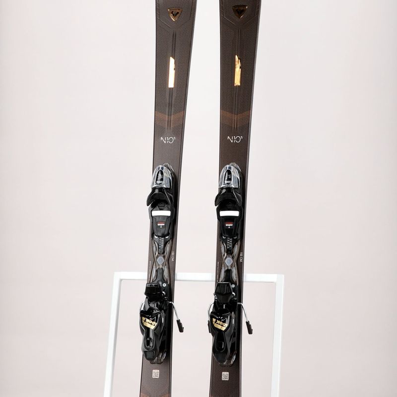 Női lesiklás sílécek Rossignol Nova 10 TI + XP11 black 13